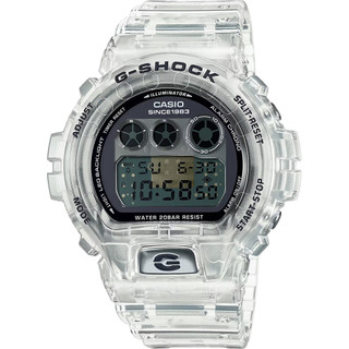 ∣聊聊可議∣CASIO 卡西歐 G-SHOCK 40週年透明限量版透視機芯手錶 DW-6940RX-7 開學季禮物