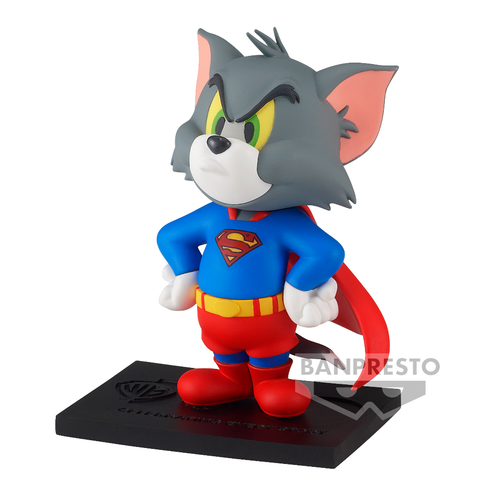 【BANPRESTO】預購23年12月 代理版 湯姆貓與傑利鼠 超人裝 華納100周年ver. 湯姆貓 景品