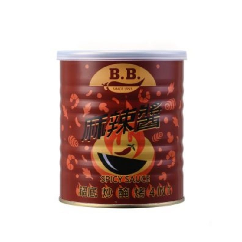 B.B.麻辣鍋底醬 BB麻辣醬 740g (超取限6罐）