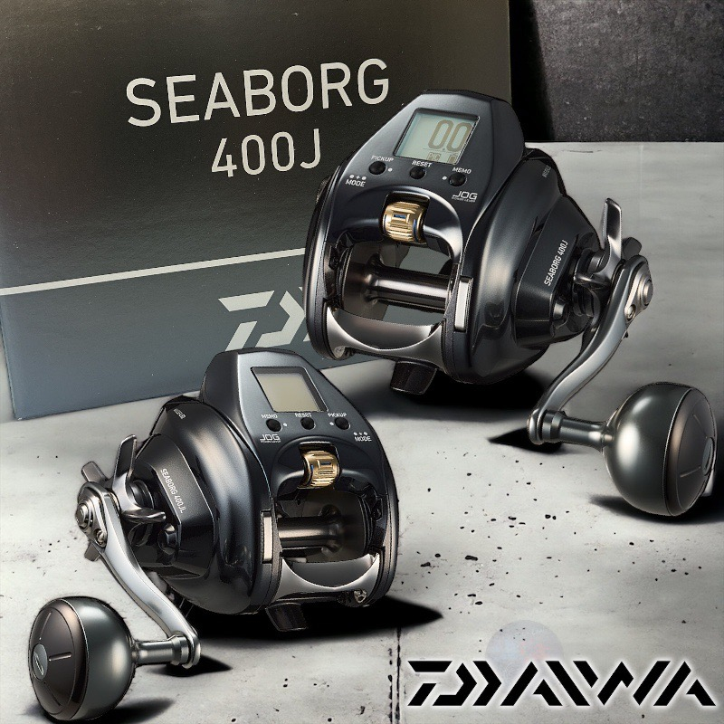 中壢鴻海釣具 DAIWA SEABORG 400J 電動捲線器