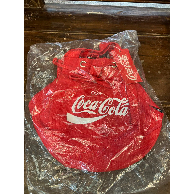 可樂 可口可樂 coke 可口可樂側背包（水桶包）（全新）