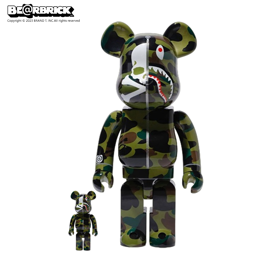 【Brand T】 BE@RBRICK 500%Mastermind Japan x A BATHING APE