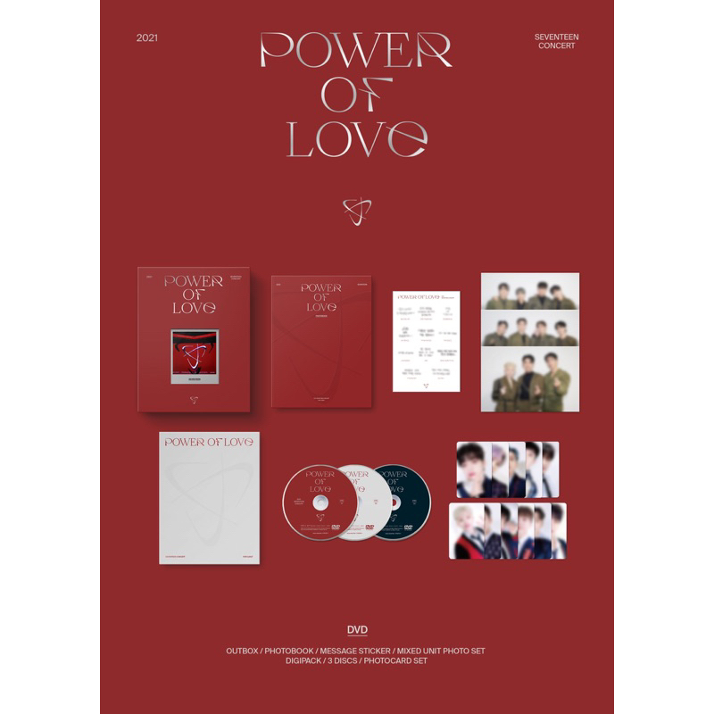 大流行中！ love of power seventeen dvd 未開封 blu-ray K-POP/アジア