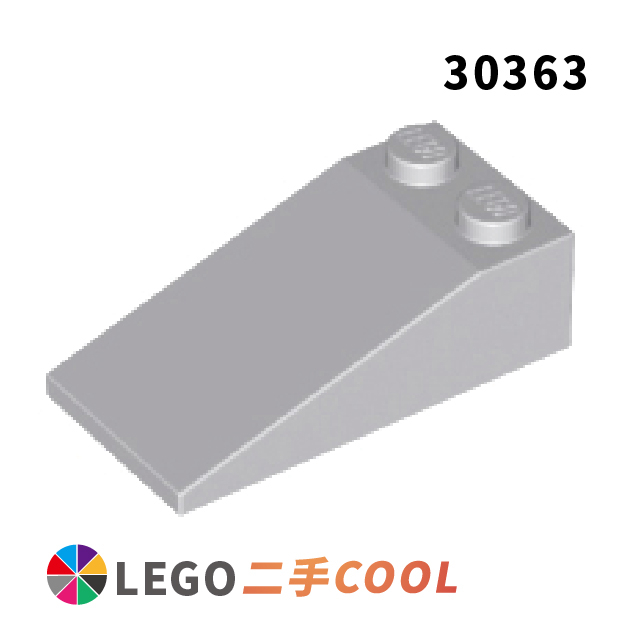【COOLPON】正版樂高 LEGO【二手】斜向磚 30363 Slope 18 4x2 30363 多色