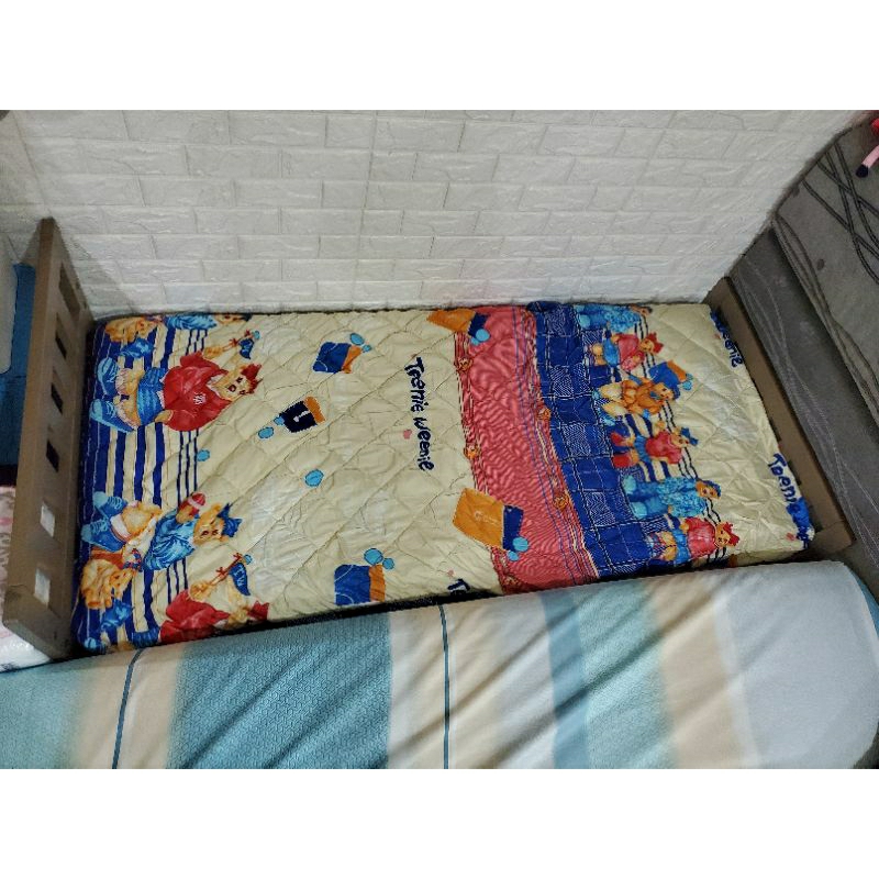 （二手）IKea宜家家居 兒童實木單人床 附床墊