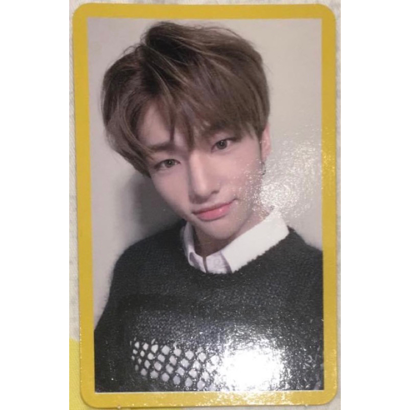 💝現貨💝Stray Kids 黃框辰 yellow wood 黃木 鉉辰 小卡 專卡 Hyunjin