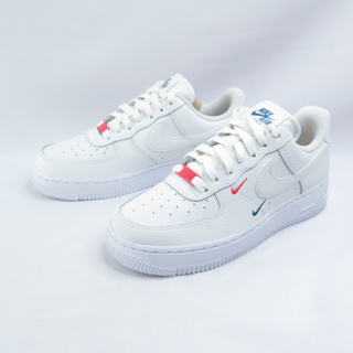 nike w air force 1 07 ess 女休閒鞋 運動鞋 ct1989101 白x太陽紅 isport愛運動