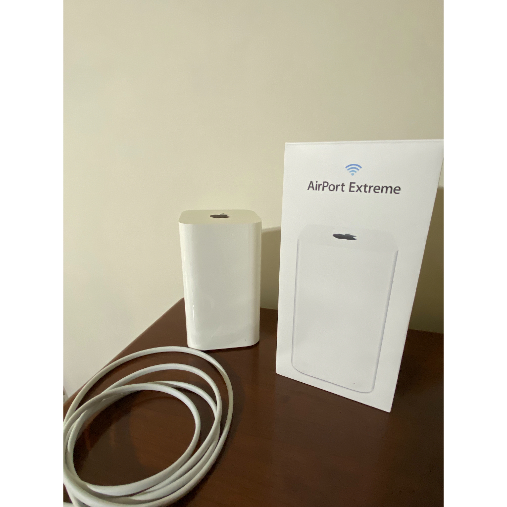 [二手美品] Apple AirPort Extreme 802.11ac/ A1521絕版第六代高速Wi-Fi路由器