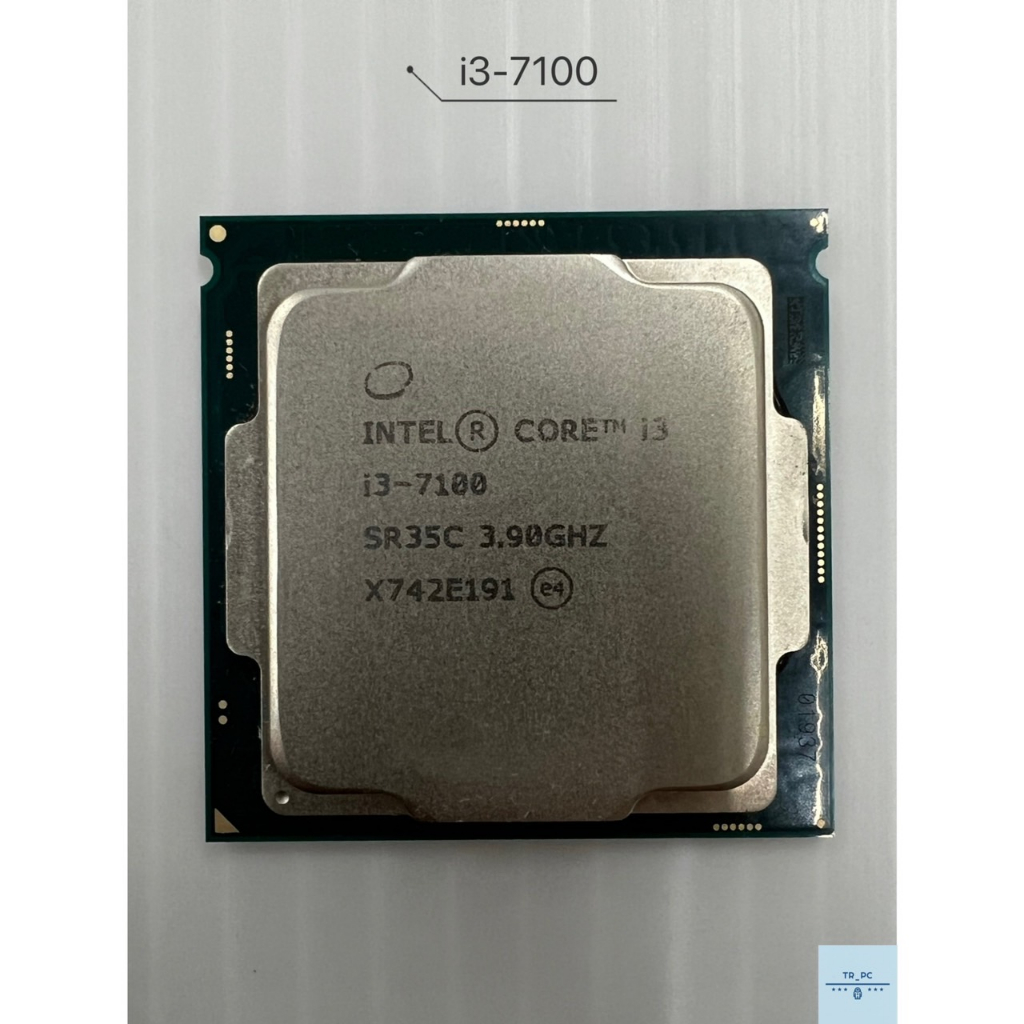 intel Core i3-7100 1151腳位 2核心 CPU 3.90GHz