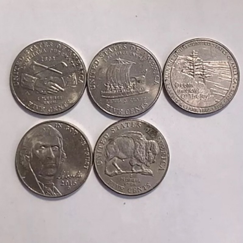 美國🇺🇸 五美分 傑佛遜 紀念幣