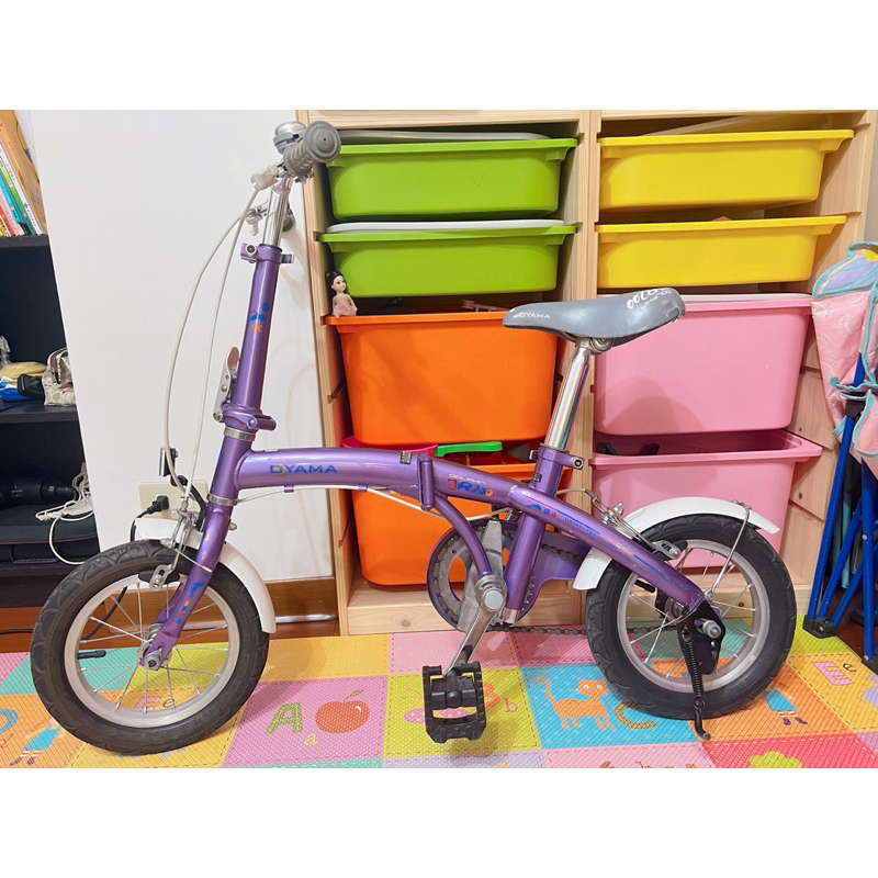 二手 OYAMA-JR200 12寸摺疊自行車(請先聊聊勿下標)