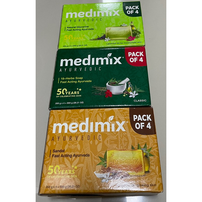 MEDIMIX-印度綠寶石皇室藥草浴 美肌皂200g增量版