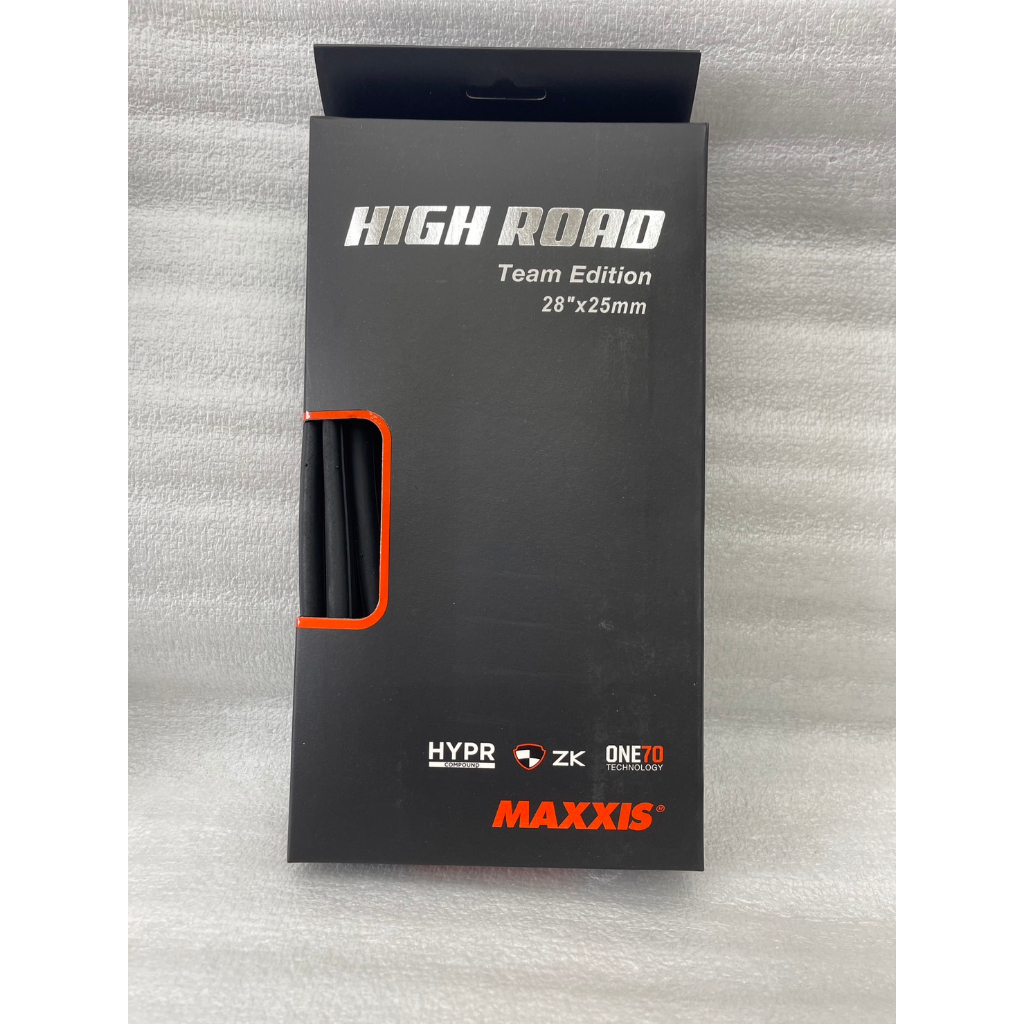 [ㄚ順雜貨鋪]MAXXIS HIGH ROAD 28x25C 競賽級管胎 外胎 ZK防刺層 170TPI 管胎 自行車