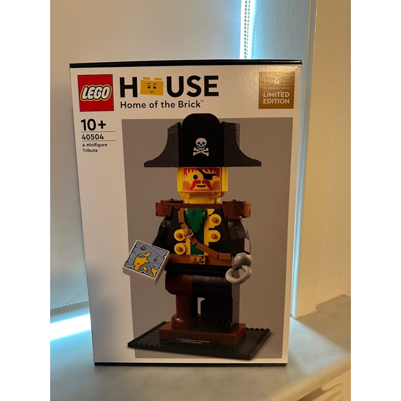 LEGO HOUSE Minifigure - 40504 紅鬍子海盜船長