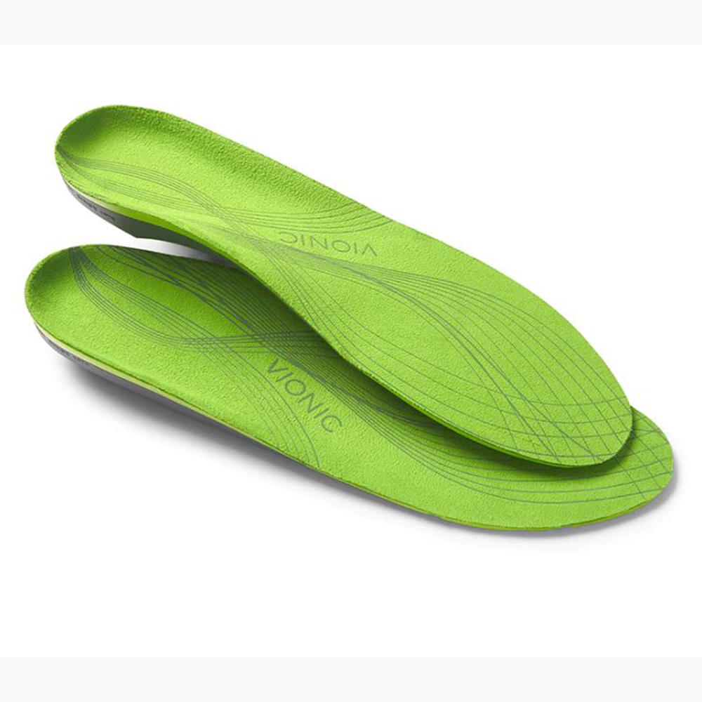 VIONIC 法歐尼 全腳掌彈力吸震運動型綠色矯正鞋墊(男女通用)