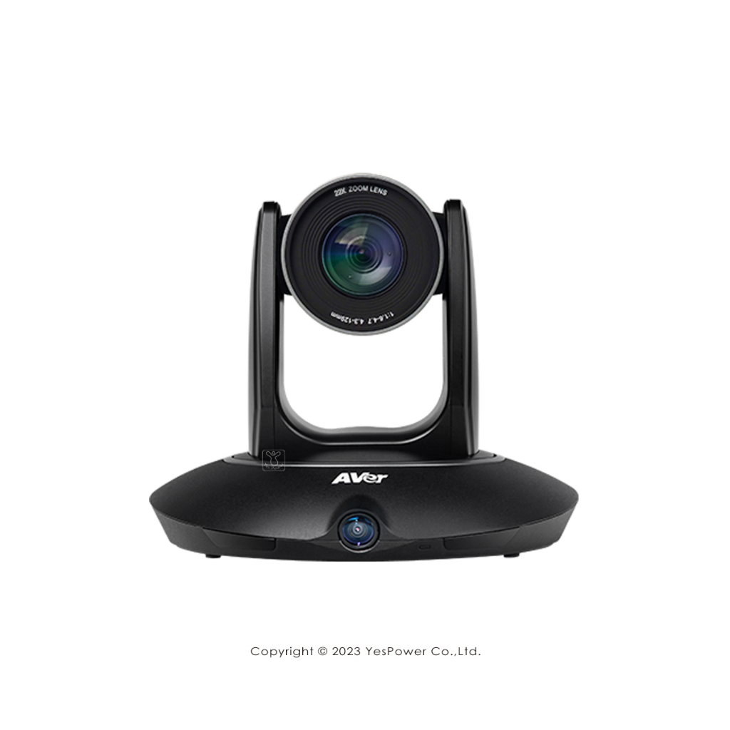 【含稅/來電優惠】AVer PTC115+ 雙鏡頭自動追蹤攝影機 22 倍光學變焦/120° 超廣角鏡頭