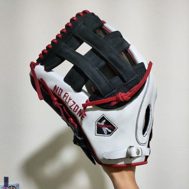 美國44 pro gloves 訂製小牛皮 反手左投 棒球/壘球 外野手套