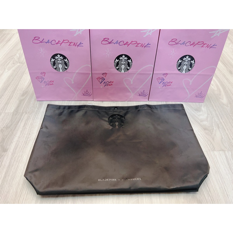 🩷現貨🩷Starbucks x Blackpink星巴克限量聯名商品 🖤 BLACKPINK提袋