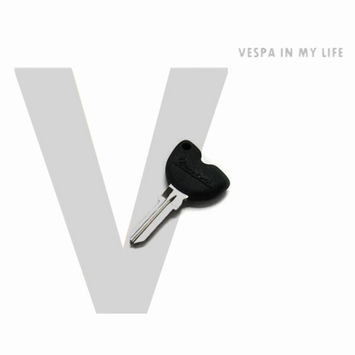 【偉士精品店】Vespa 原廠無晶片鑰匙 鑰匙 偉士牌 KEY