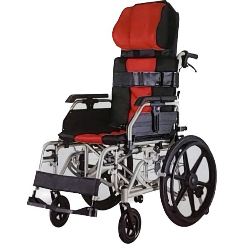 必翔 空中傾倒型輪椅(手動輪) 看護輪椅 居家輪椅PH-166A