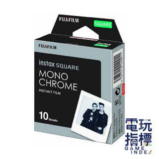【電玩指標】十倍蝦幣 富士 fujifilm 拍立得底片 square 底片 黑白復刻 mono chrome 拍立得