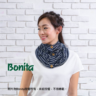 【Bonita】防曬&冷房對策 條紋皺皺防曬圍脖-667-8313