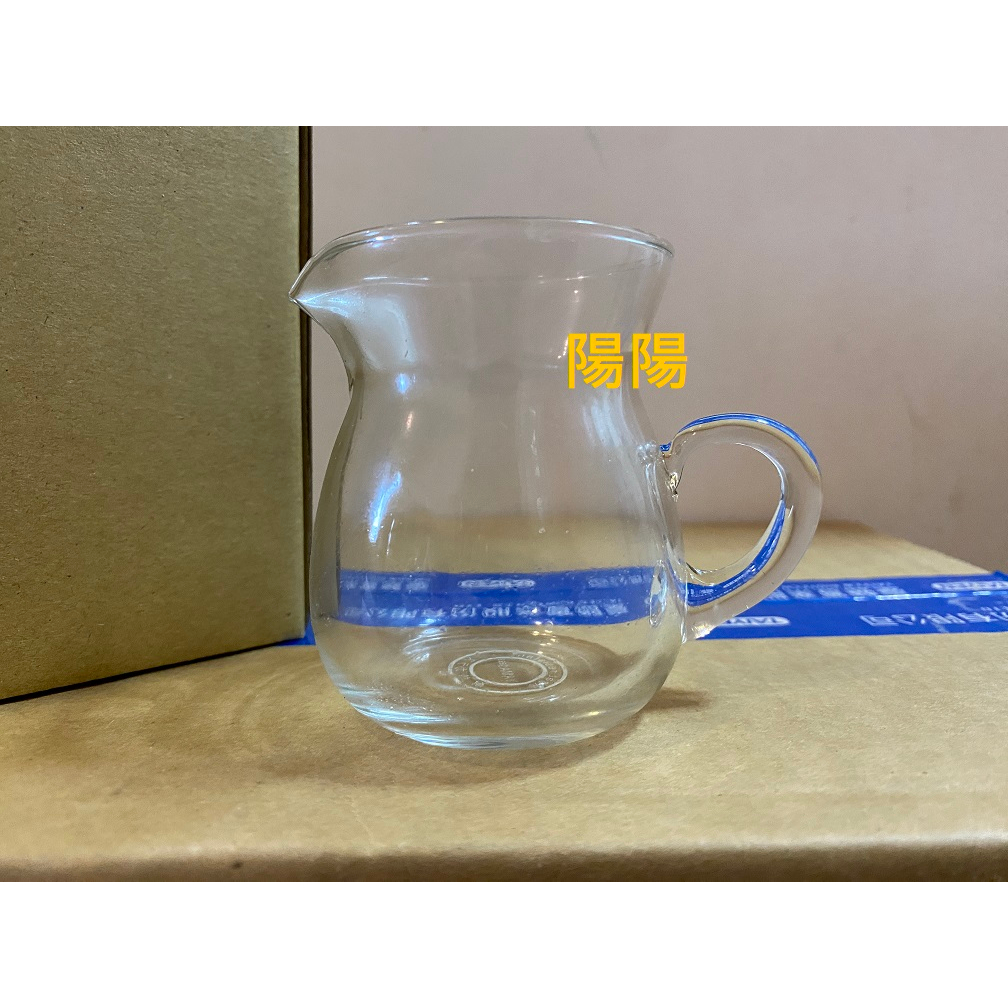 2095.【陽陽小舖】股東會紀念品 天良 蜂蜜杯 奶精杯 透明玻璃杯 公杯 杯子 迷你小壺 玻璃杯 茶杯 水杯 附耳玻璃