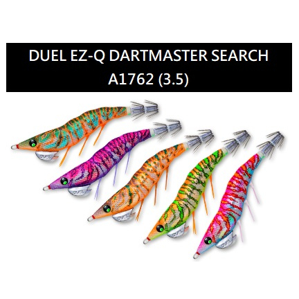 ☆鋍緯釣具網路店☆日本DUEL木蝦 EZ-Q DARTMASTER SEARCH A1762 3.5吋木蝦 頭足類 花軟