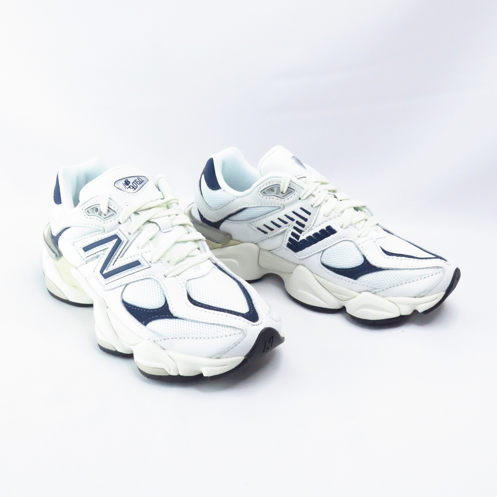 New Balance 9060 休閒鞋 男女 D楦 U9060VNB 白×海軍藍【iSport愛運動】