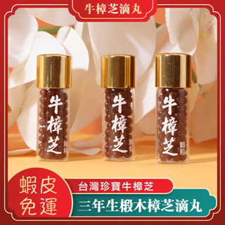 牛樟芝滴丸 臺灣紅寶石 純度最高 免運 應酬 複方滴丸 高濃度 野生椴木栽培 100顆 送禮 牛樟之 現貨免運批發