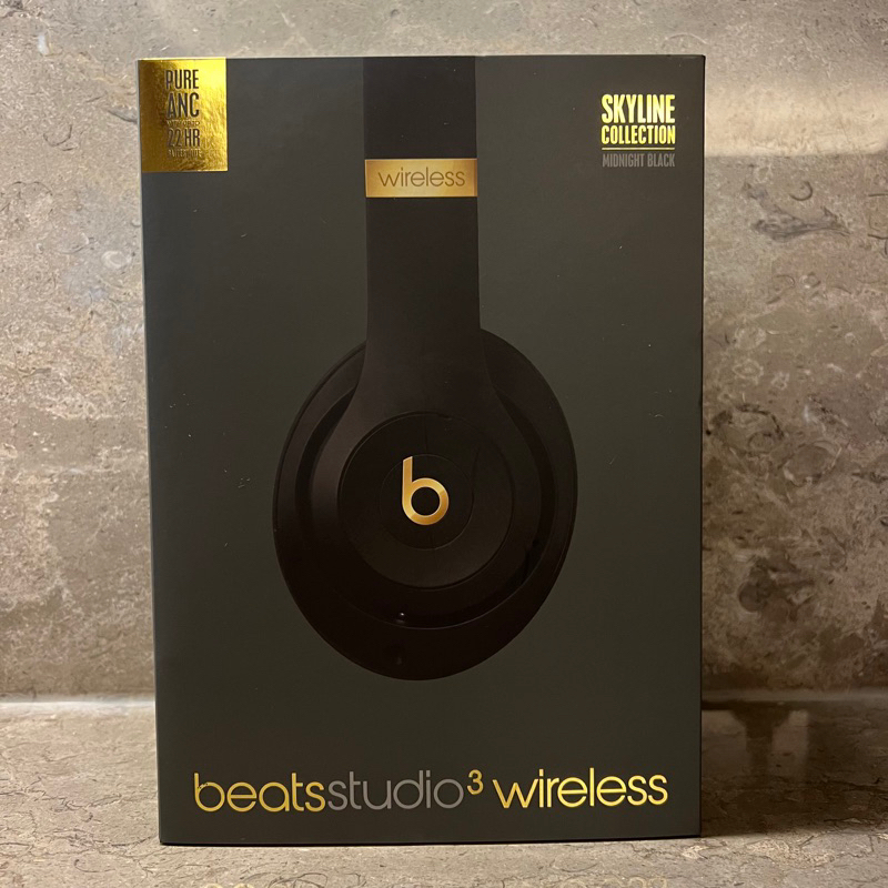 黑貓小舖🐈‍⬛｜Beats Studio3 Wireless 午夜黑 9.9成新 藍芽無線耳機耳罩式耳機 原廠 現貨