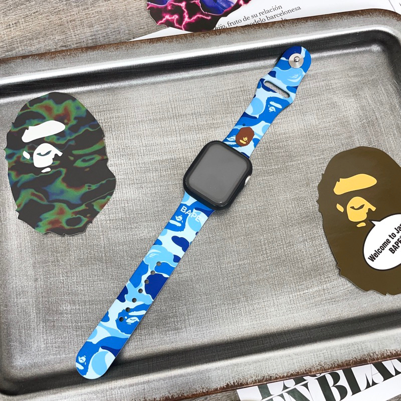 UENO上野日貨  BAPE APE  Apple Watch 錶帶	【BAPE2-22102901】