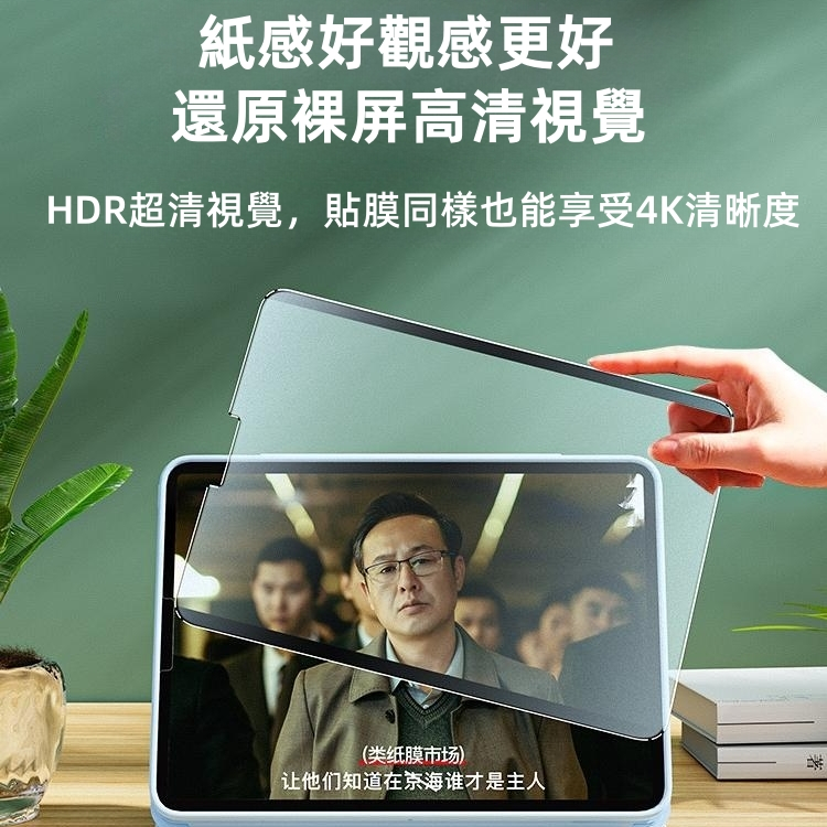 日本原料 類紙膜 書寫膜 適用 iPad Air M4 2026 11吋 Pro M5 12代 11 mini7 保護貼