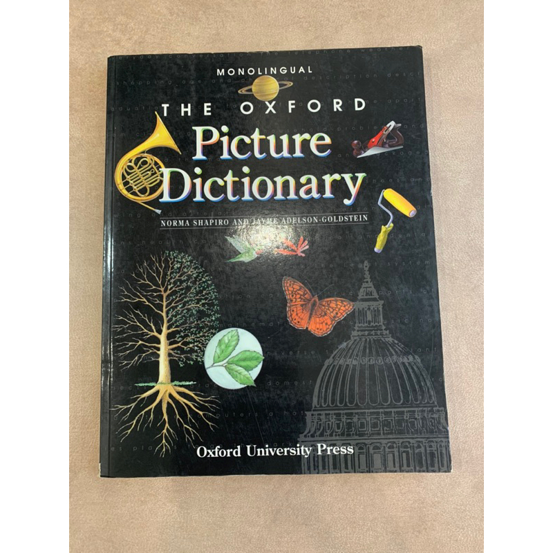 The Oxford Picture Dictionary(幾乎全新、完全無畫記）