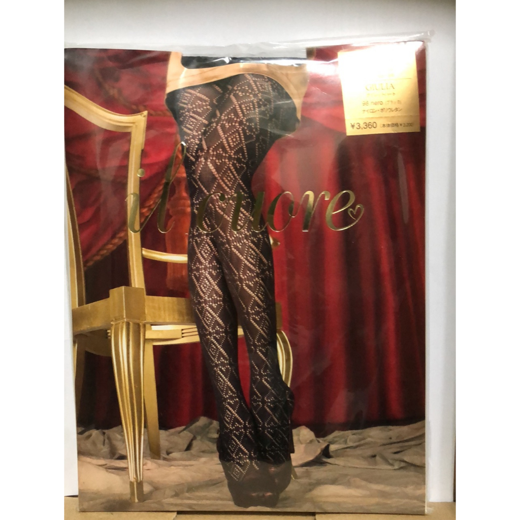 絲襪雜貨店 A0094 義大利製 il cuore 華麗 高級 美腿 造型 時尚 焦點 精品 褲襪