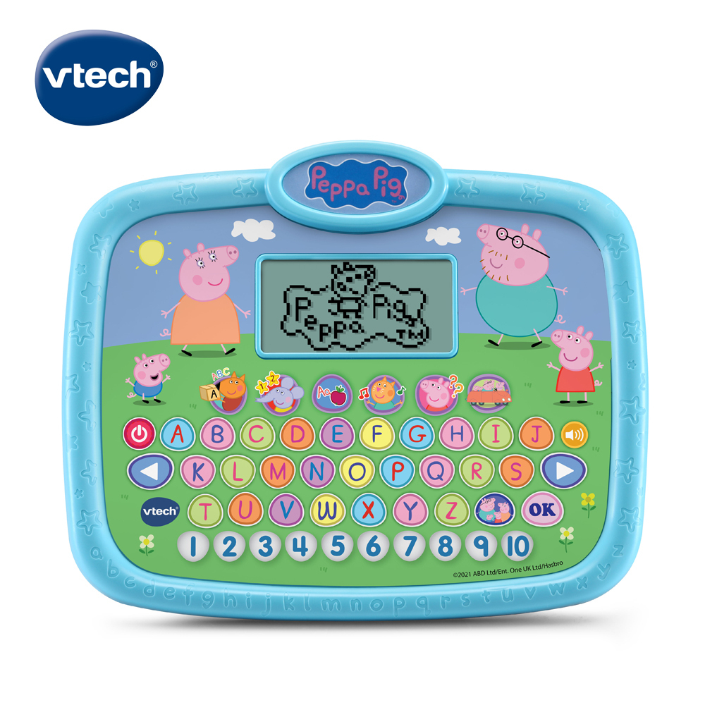 【英國 Vtech 】粉紅豬小妹-互動學習小平板
