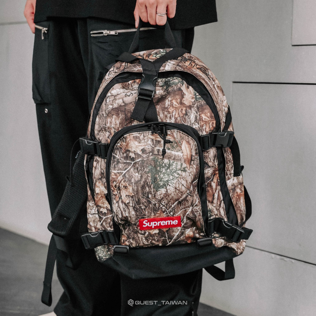 【QUEST】現貨 SUPREME FW19 47TH BACKPACK 多功能 大容量 後背包 落葉