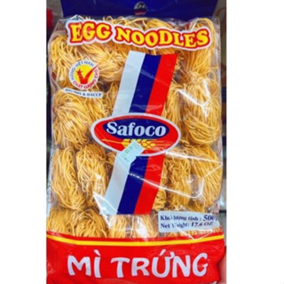現貨 越南雞蛋麵Safoco Mì trứng 麵條 雞蛋麵 海鮮麵 雞絲麵 義大利麵 炒麵 5