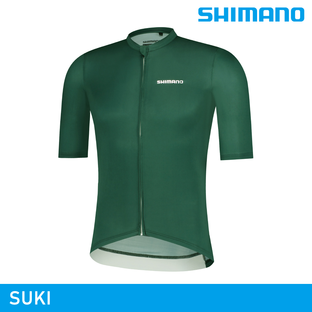 SHIMANO SUKI 短袖車衣 / 綠色 (男車衣 自行車衣)