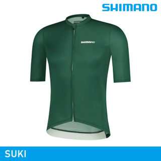 SHIMANO SUKI 短袖車衣 / 綠色 (男車衣 自行車衣)