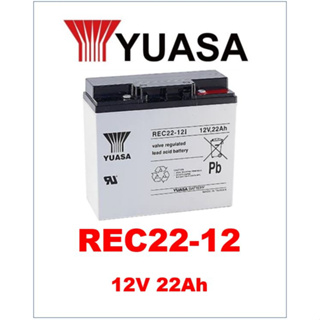 YUASA 湯淺 全新 REC22-12 12V 22Ah 綠能儲電 露營電池 太陽能蓄電 戶外照明 攤販用電 深循環