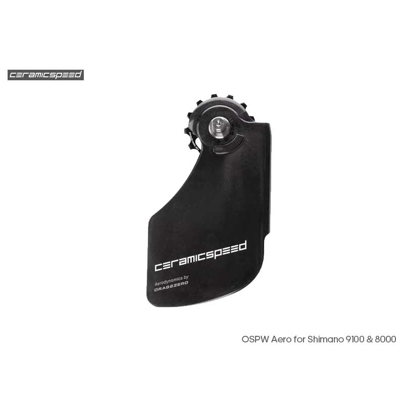 CeramicSpeed OSPW Aero Shimano 9100 &amp; 8000 13/19 鍍層版本-黑導輪