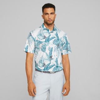 藍鯨高爾夫 PUMA GOLF Cloudspun Aloha男短袖Polo衫 #621556-02