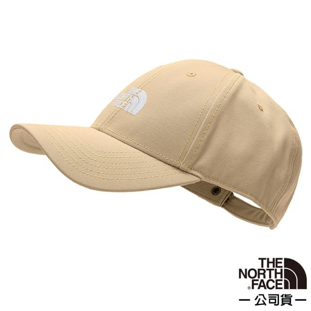 【The North Face】水洗棉 輕量透氣耐磨防曬棒球帽子 66 Classic Hat/加強散熱_卡褐_4VSV