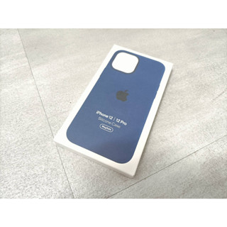 海軍藍色! iPhone 12/ Pro 6.1吋用【蘋果園】全新Apple原廠正貨 Magsafe 矽膠保護殼