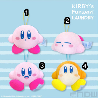❤Lika小舖❤卡比C日本正版全新現貨日本帶回星之卡比吊飾娃娃玩偶布偶 星のカービィ Kirby Fluffy 洗衣標籤