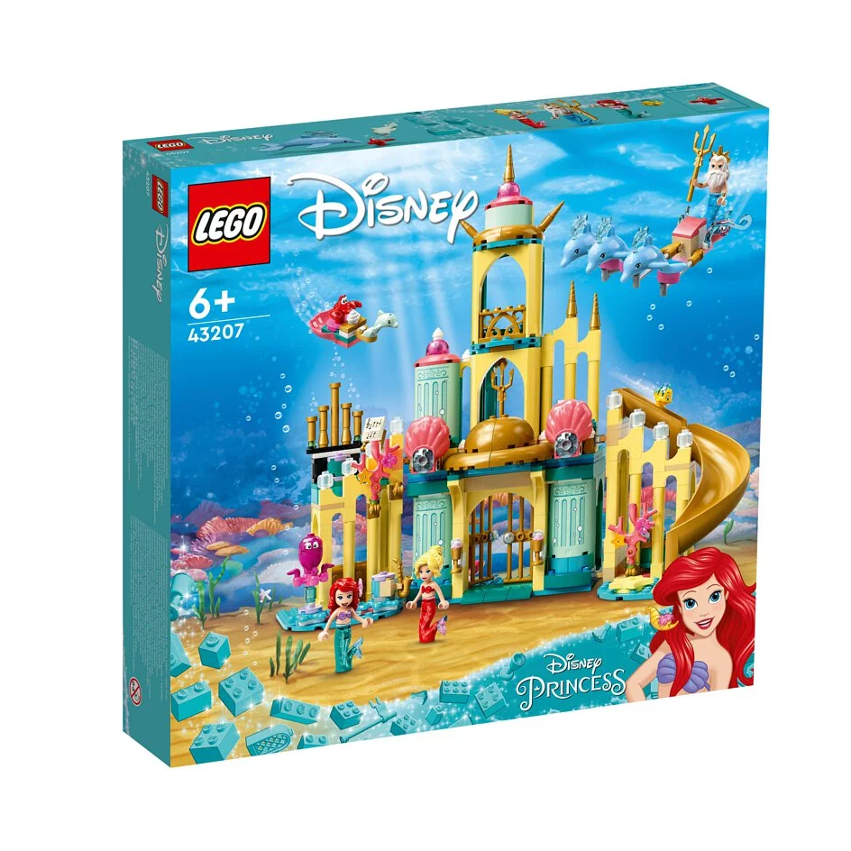 【歐爾Owlselect】LEGO 樂高 43207 迪士尼公主™ 小美人魚：海底宮殿