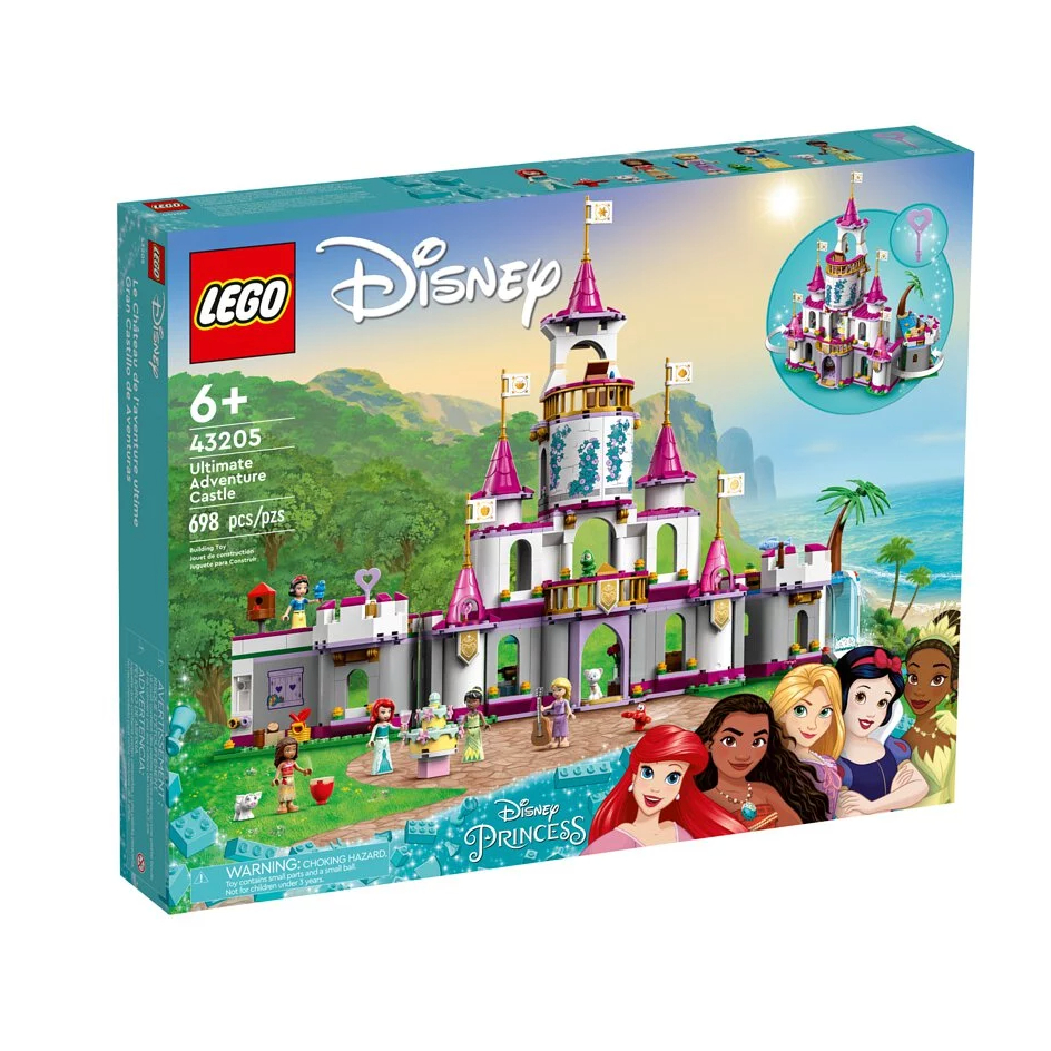【歐爾Owlselect】LEGO 樂高 43205 迪士尼公主™ Ultimate 冒險城堡