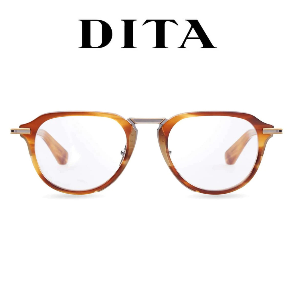 DITA 眼鏡 DTX414 C3 (琥珀/古銅) 鏡框 膠框【原作眼鏡】