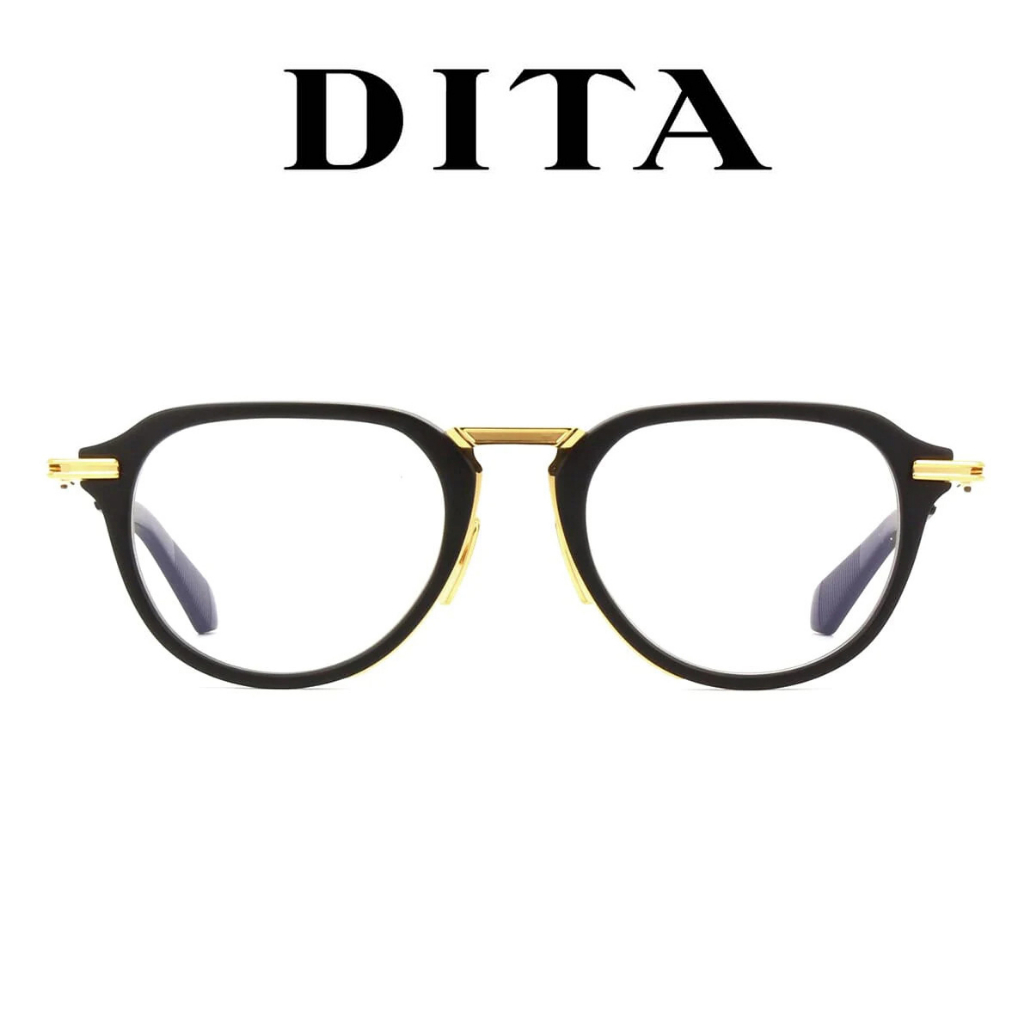 DITA 眼鏡 DTX414 C1 (霧黑/金) 鏡框 膠框【原作眼鏡】
